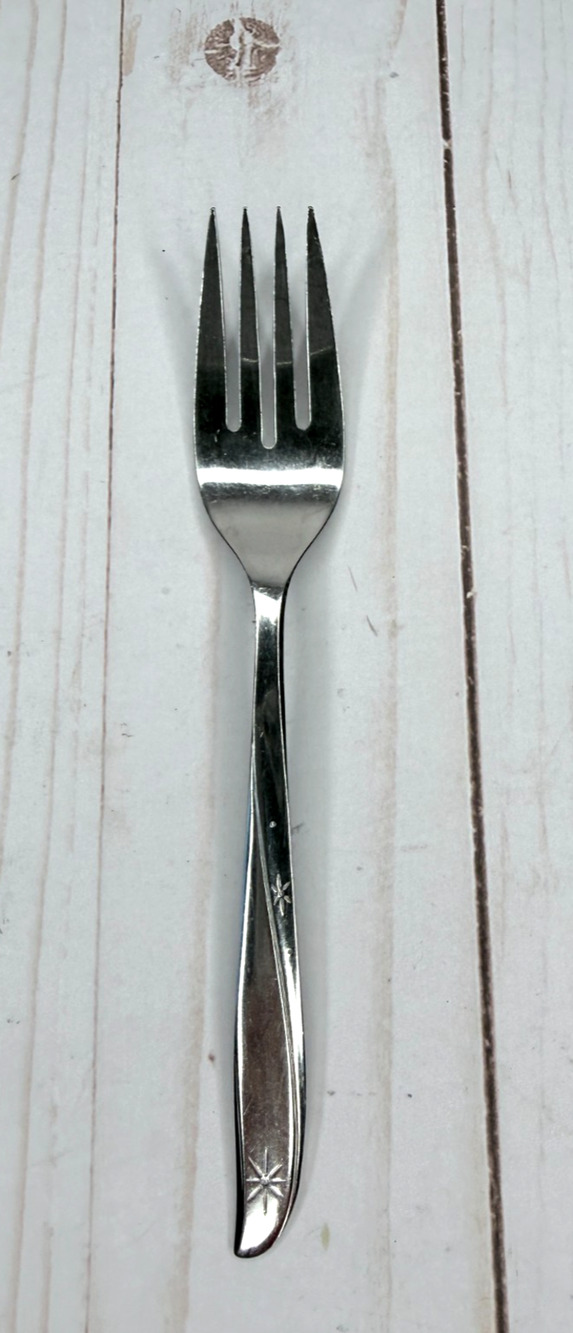 Oneida Community Stainless Twin Star Patter 1 Salad Fork